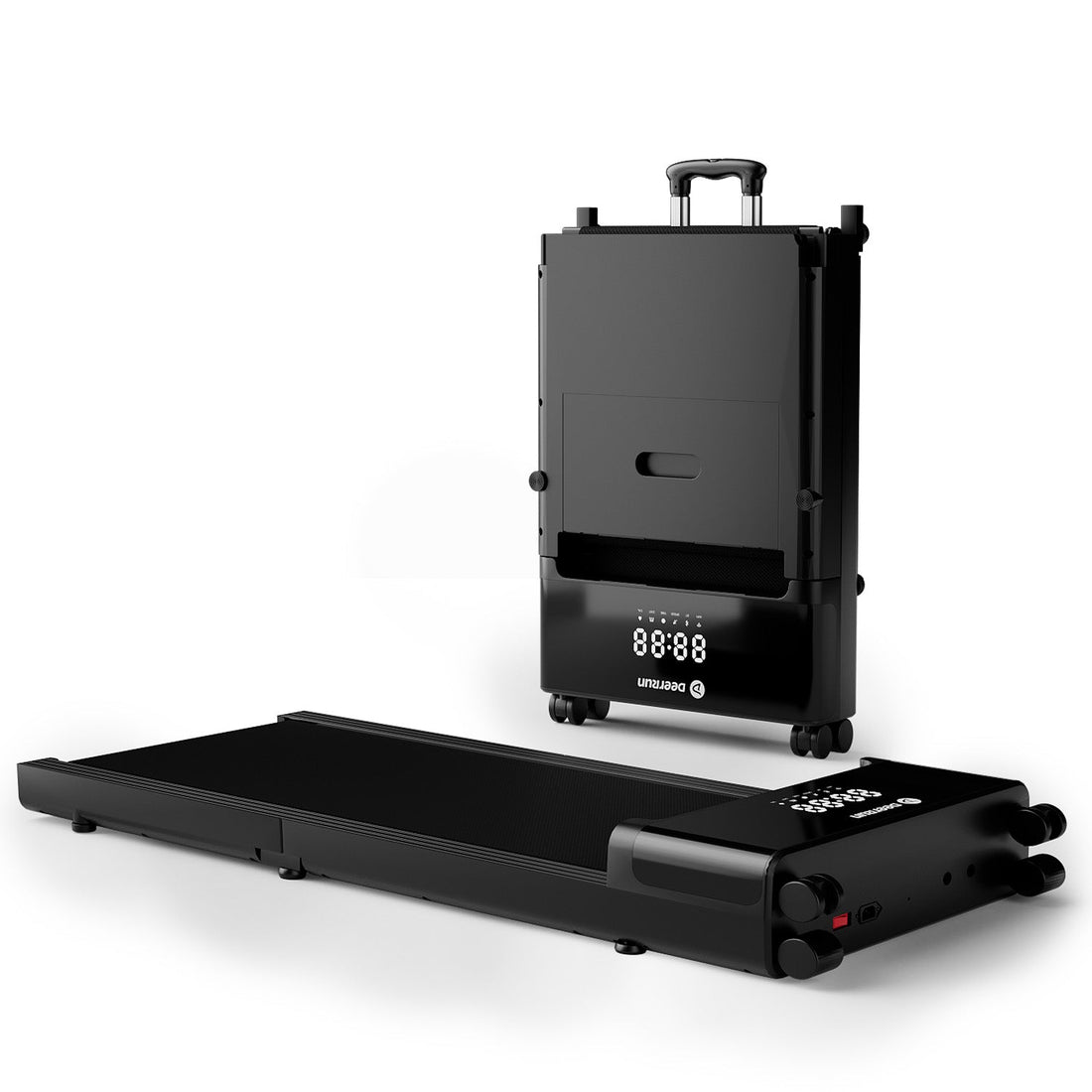 DeerRun Z20 Foldable Walking Pad Treadmill – Ultra Compact with LED Display