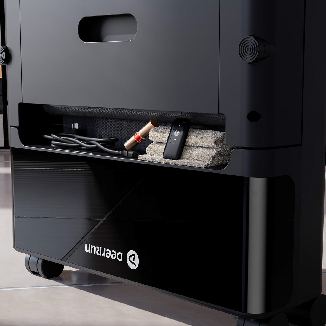 DeerRun Z20 Foldable Walking Pad Treadmill – Ultra Compact with LED Display