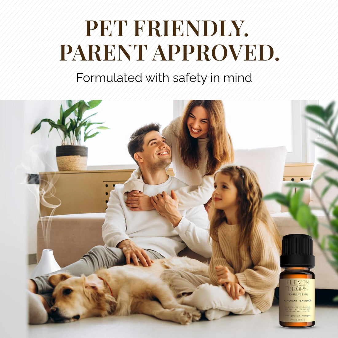 Mahogany Teakwood Diffuser Oil – Premium Fragrance Oil