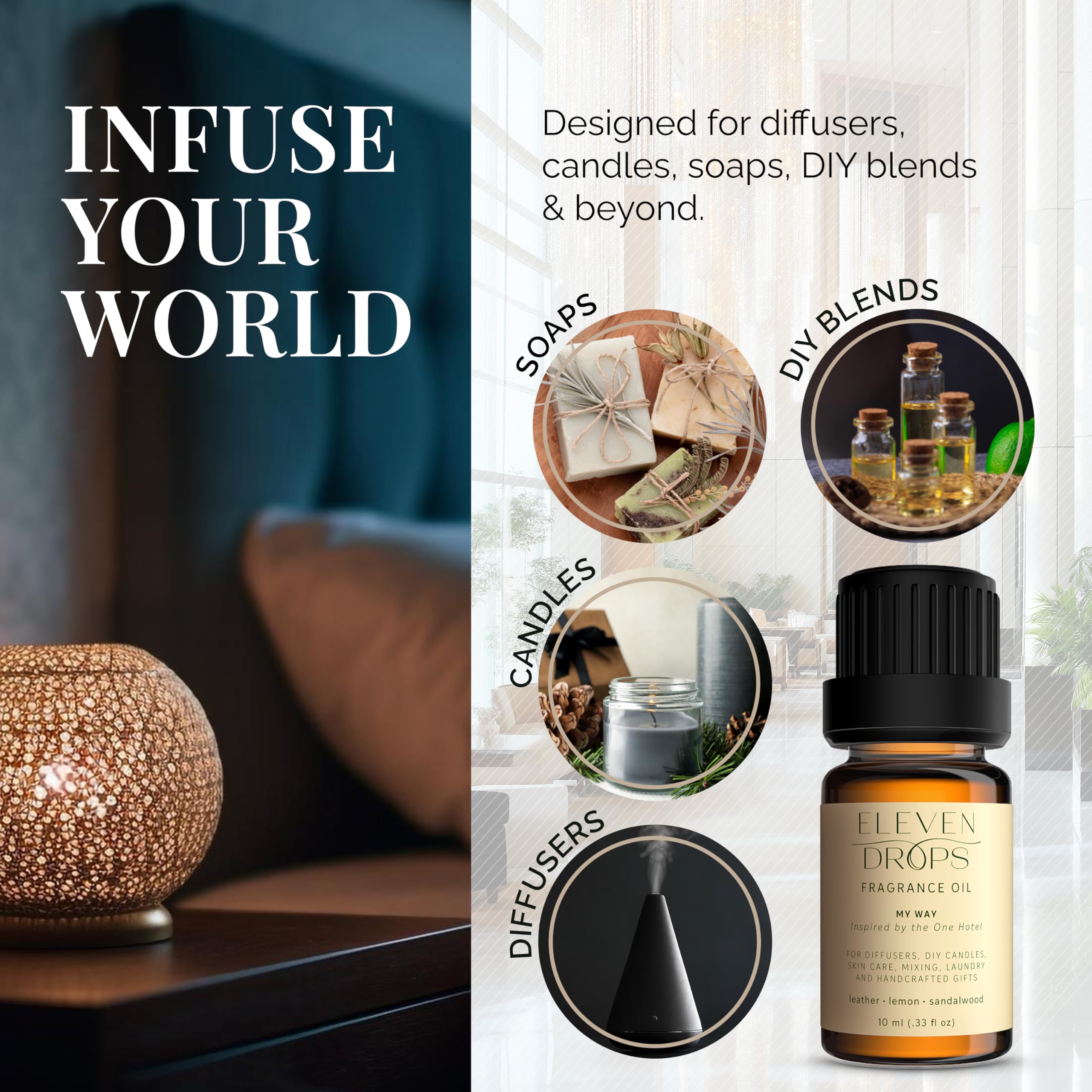 My Way Diffuser Oil - Premium Fragrance Oil Inspired by The One Hotel