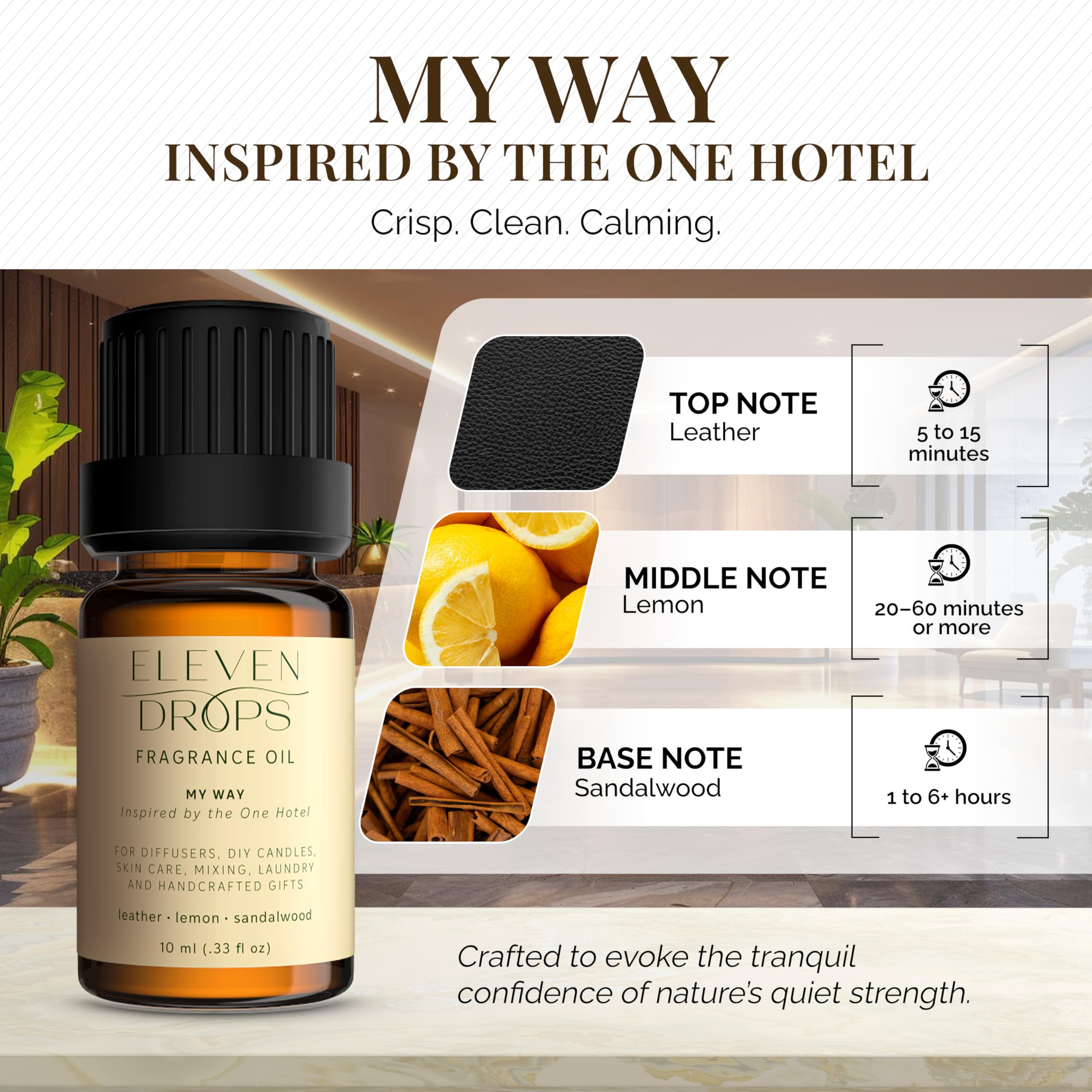 My Way Diffuser Oil - Premium Fragrance Oil Inspired by The One Hotel