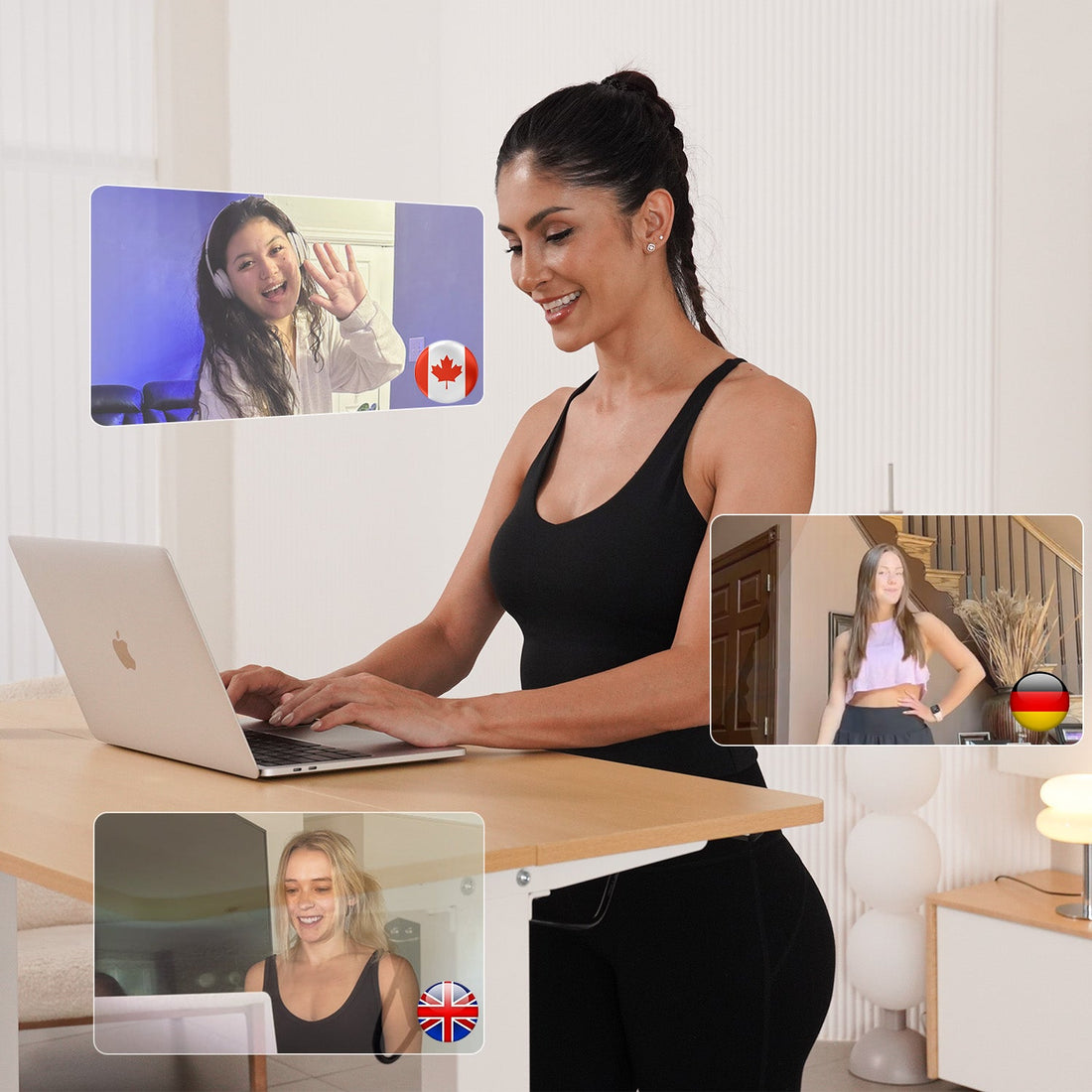 DeerRun Z20 Foldable Walking Pad Treadmill – Ultra Compact with LED Display