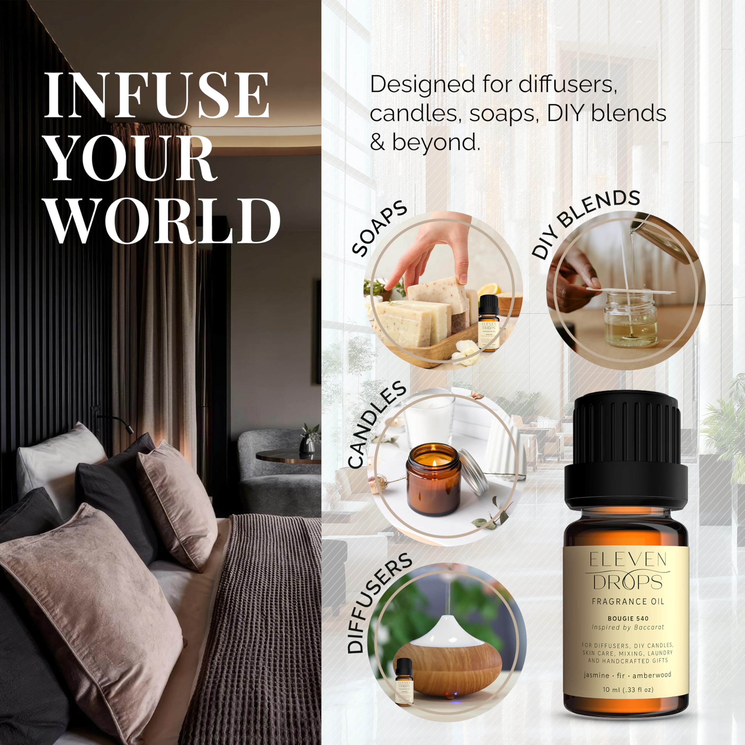 Bougie 540 Diffuser Oil – Premium Fragrance Oil