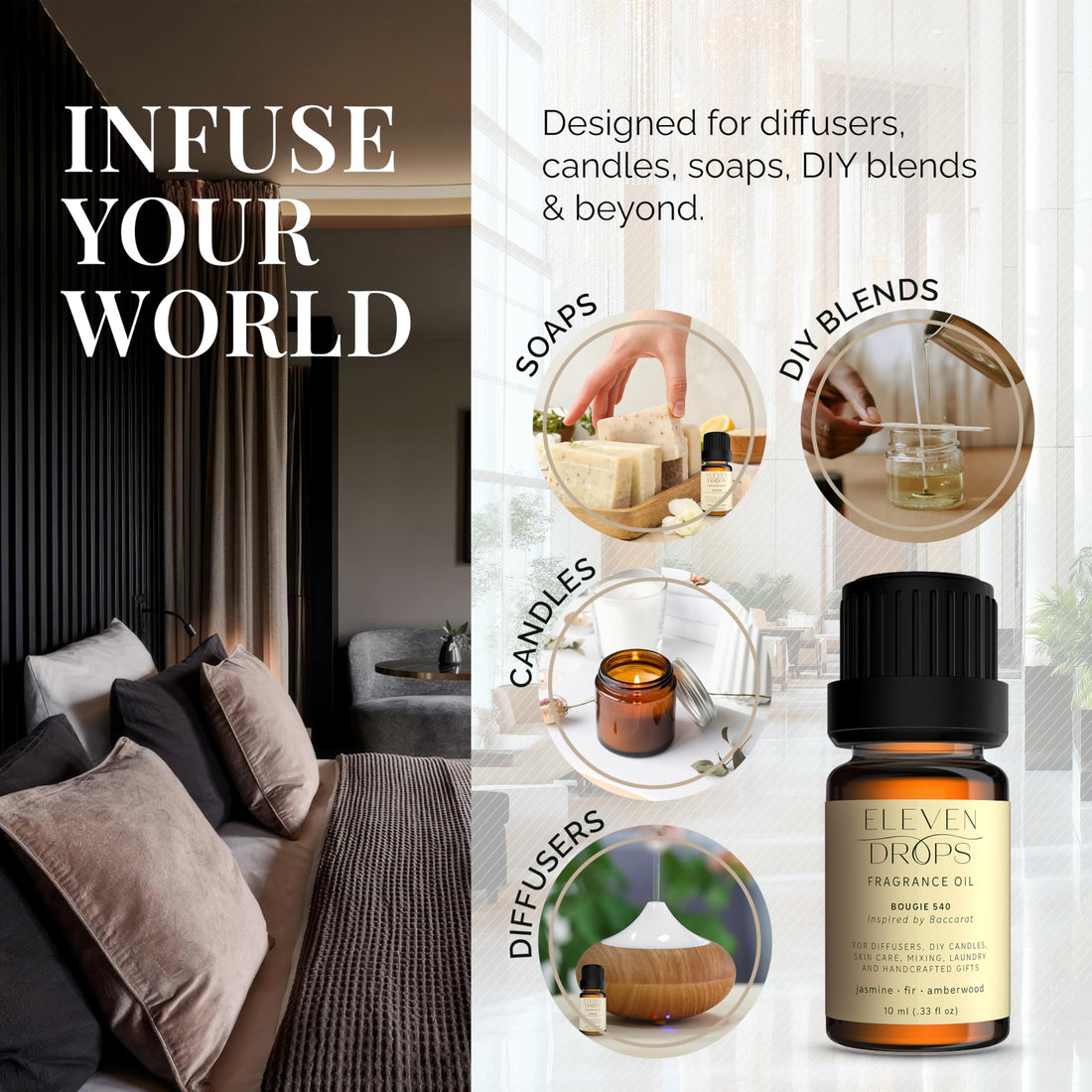 Bougie 540 Diffuser Oil – Premium Fragrance Oil