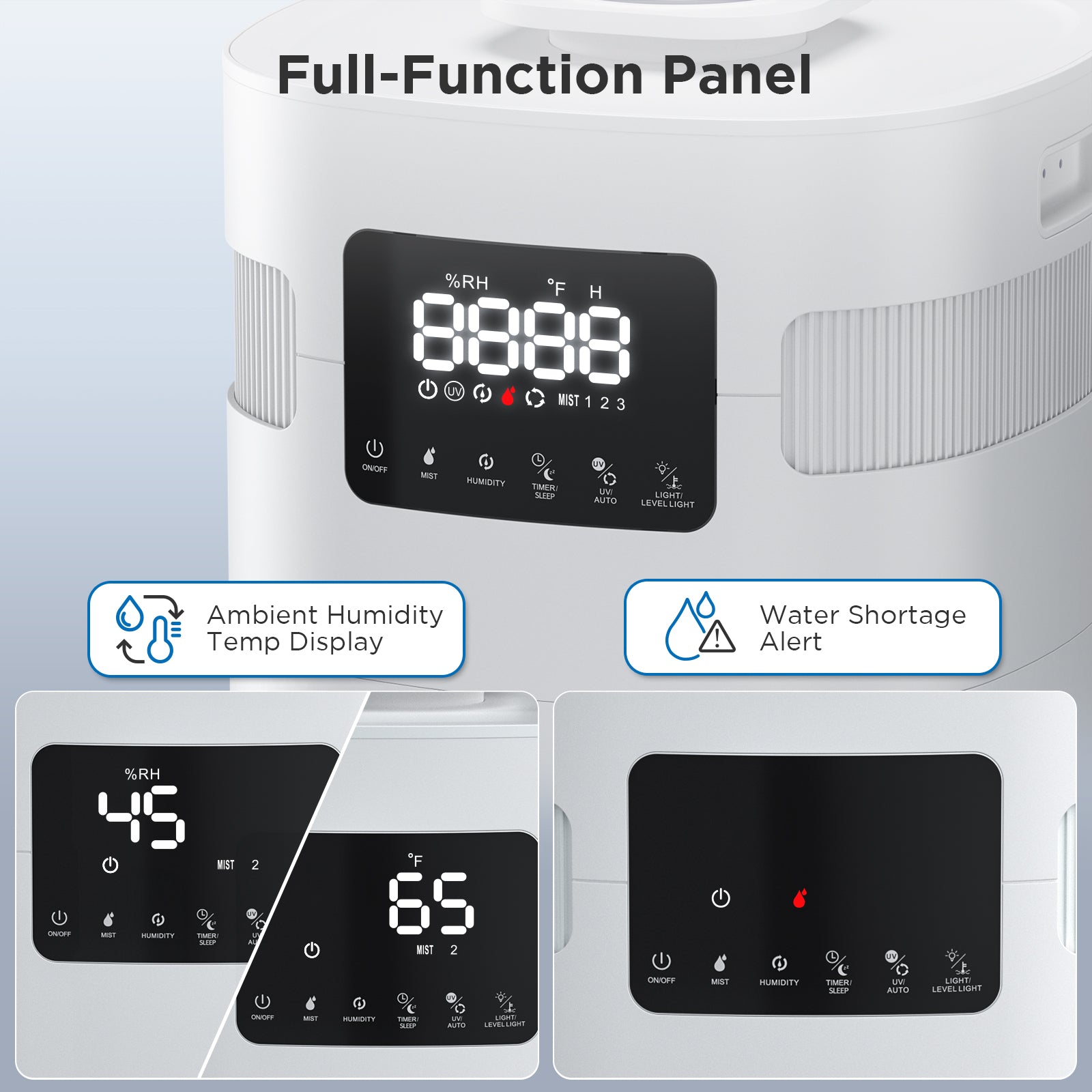 Greenland 5.3Gal Commercial Humidifier for Large Rooms, WiFi Enabled