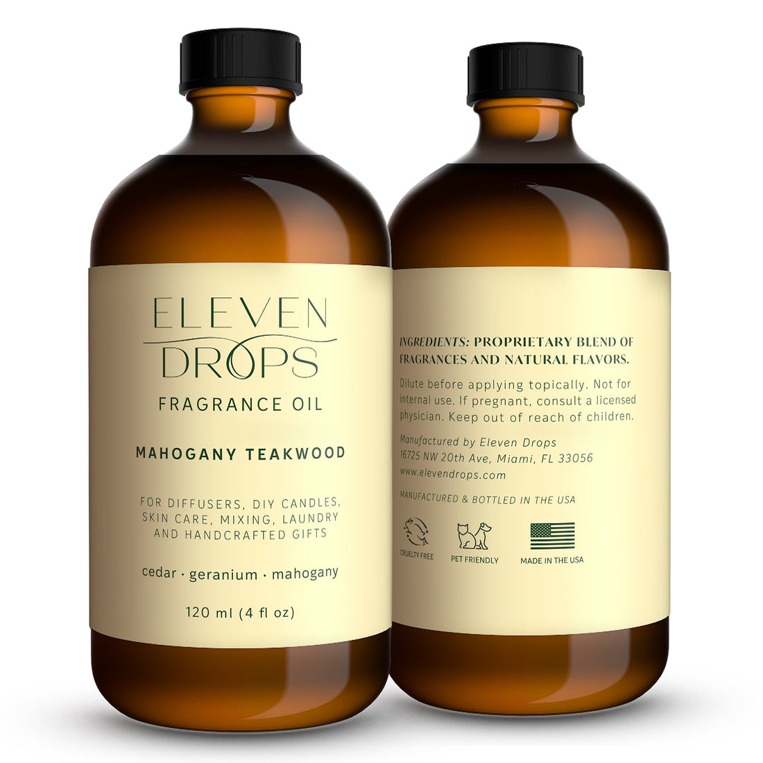 Mahogany Teakwood Diffuser Oil – Premium Fragrance Oil