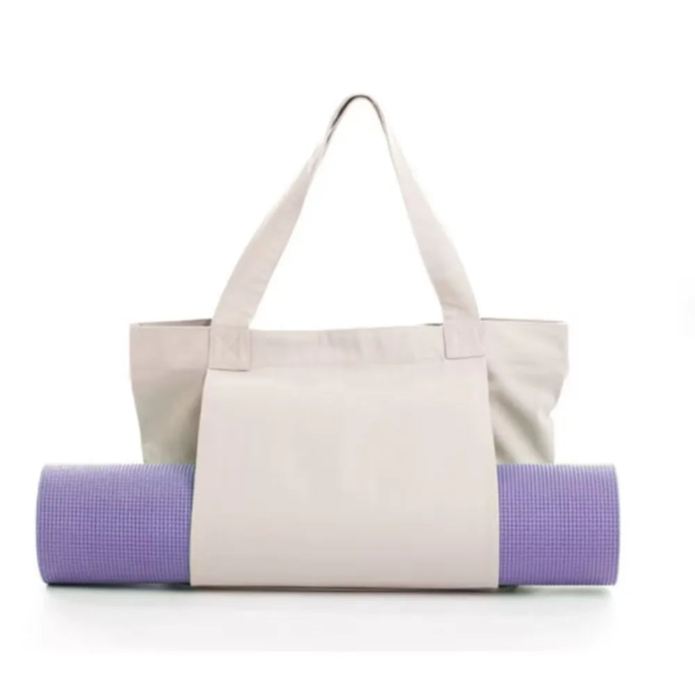 Canvas Yoga & Pilates Mat Bag with Shoulder Strap