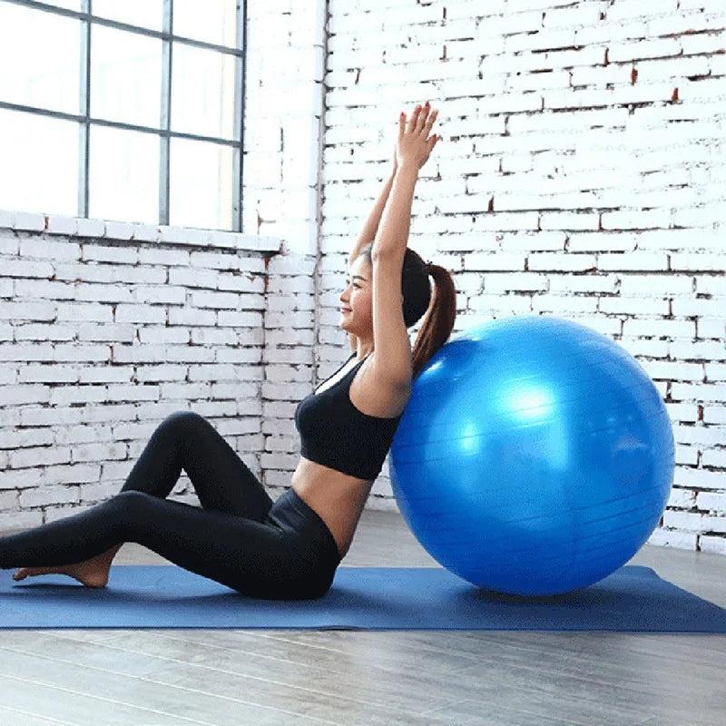 45cm Stability Ball for Fitness & Pilates: Thickened & Durable