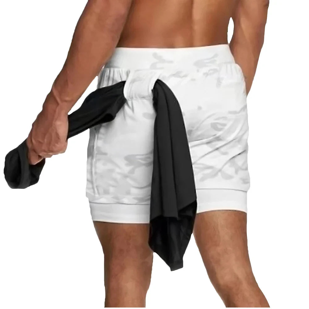 Men's High Performance 2-in-1 Running Shorts