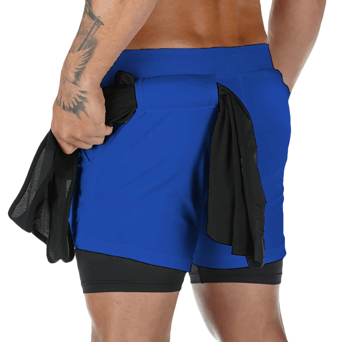 Men's High Performance 2-in-1 Running Shorts