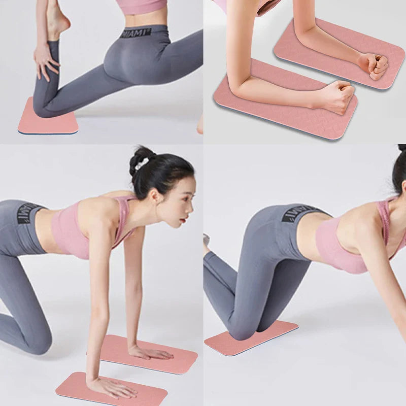 Non-Slip Yoga Knee & Elbow Cushions for Enhanced Comfort