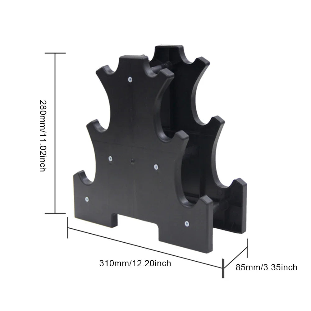 Practical Fitness Equipment Storage 6 Slot Dumbbell Rack