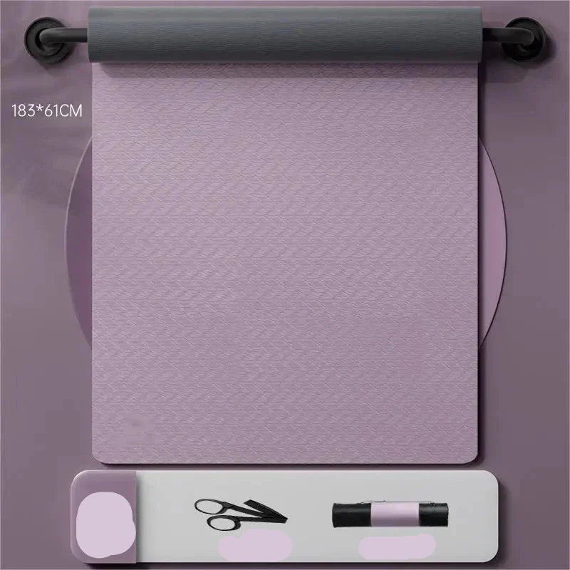 Extra Wide Pilates Mat for Deep Stretches and Flows