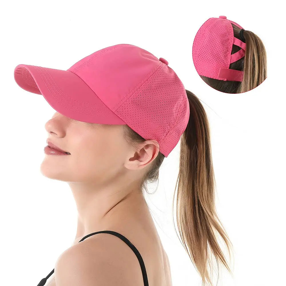 Quick Dry Ponytail Baseball Cap