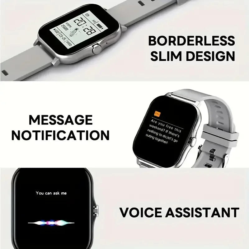 LAXASFIT 2025 New Smart Watch