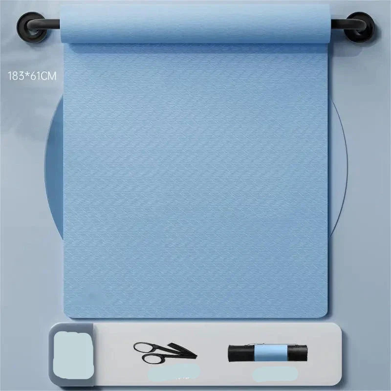 Extra Wide Pilates Mat for Deep Stretches and Flows