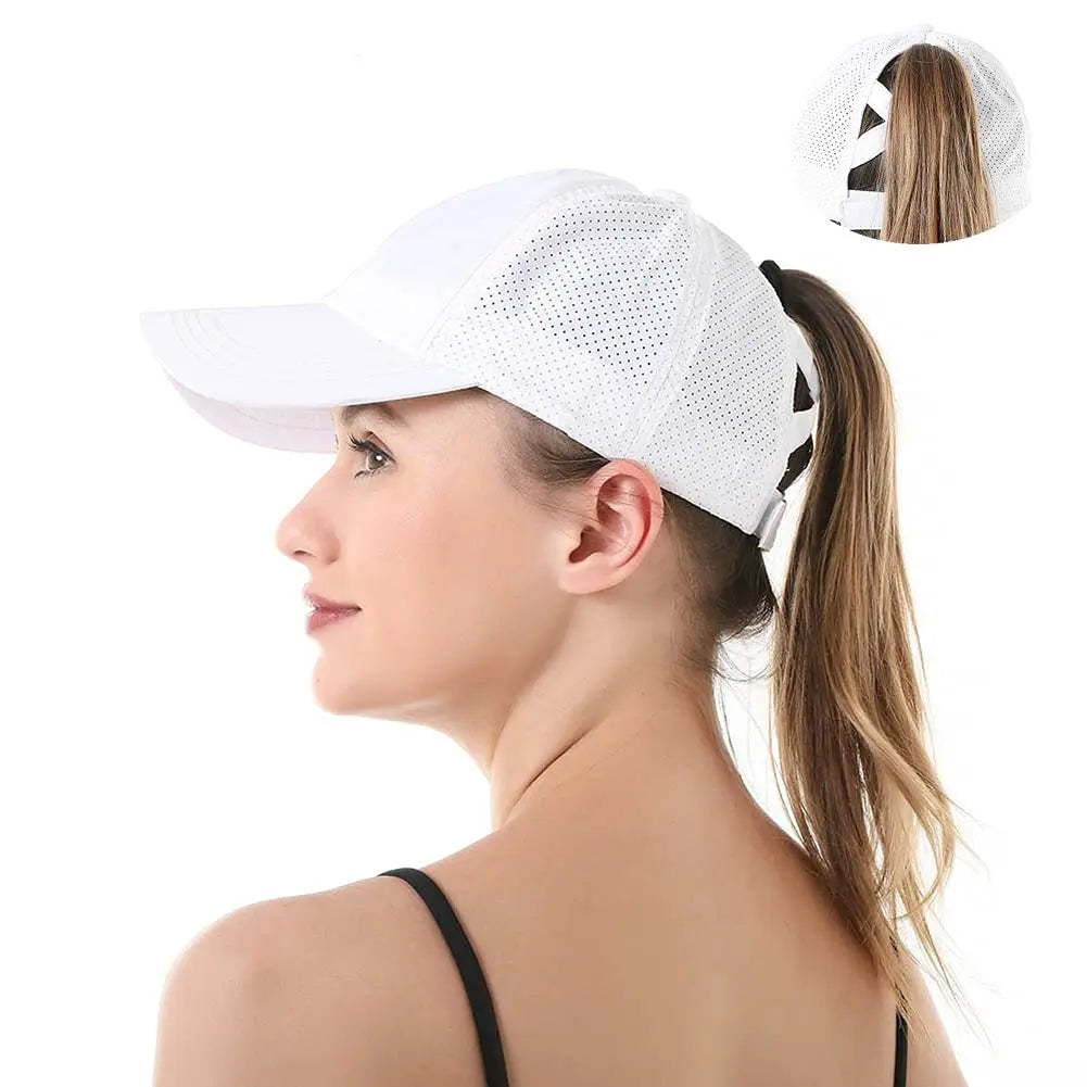 Quick Dry Ponytail Baseball Cap