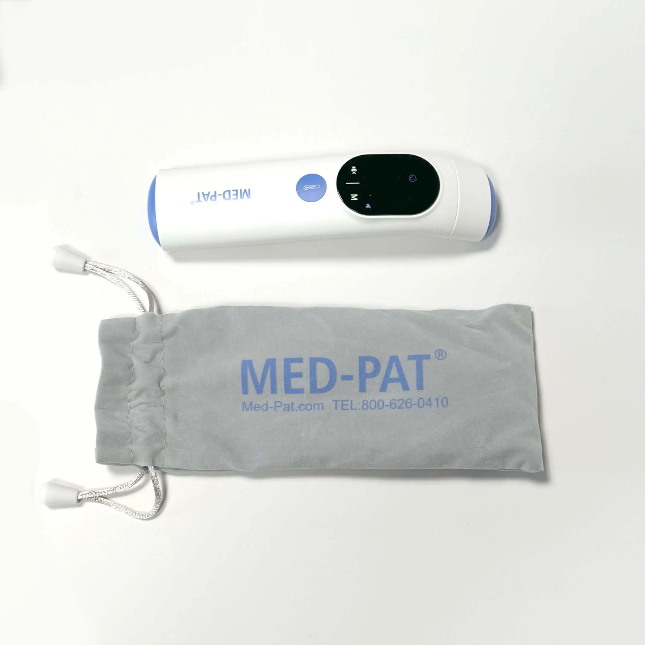 Med-Pat TH-1 Digital Infrared Thermometer – 4-in-1 Ear & Forehead