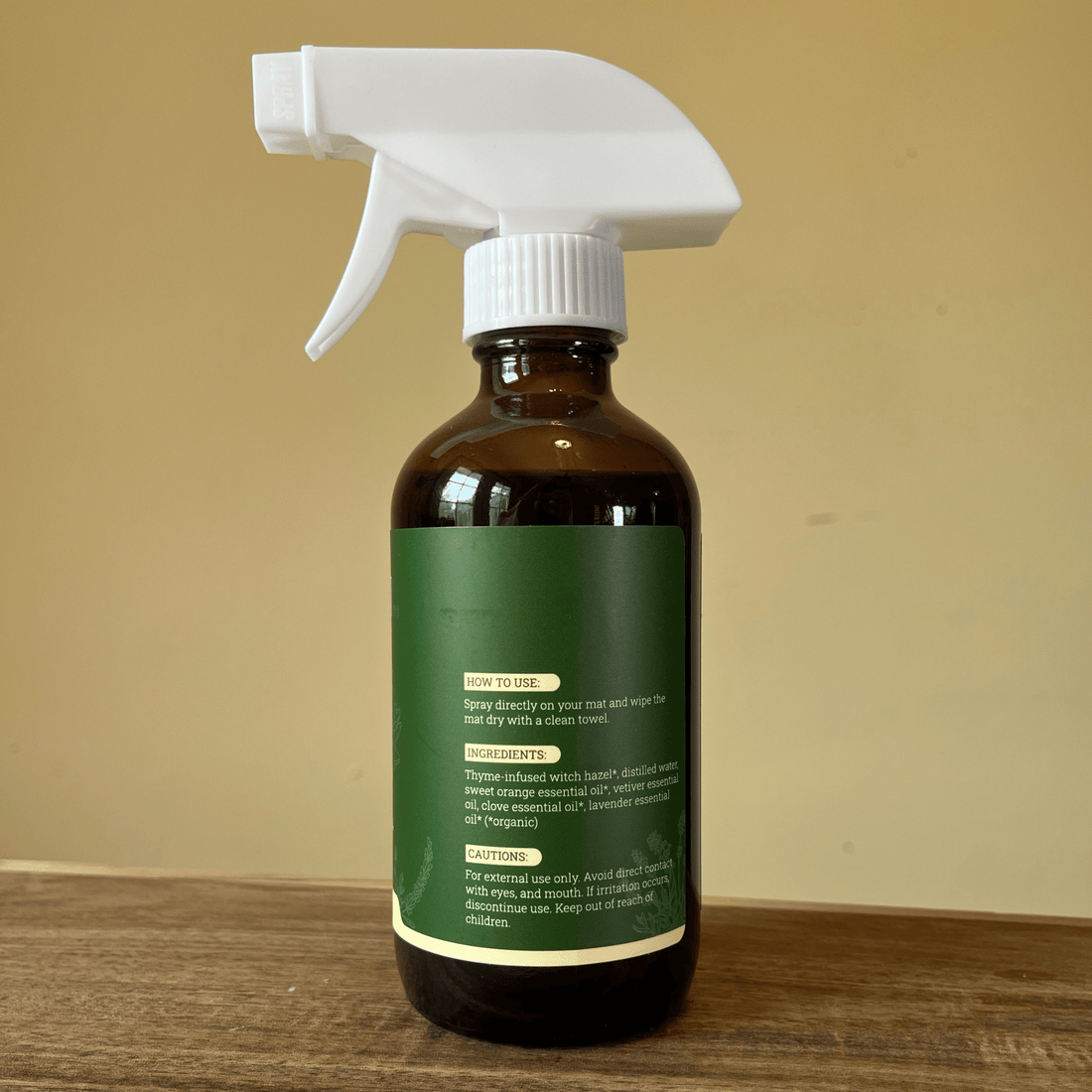 Natural Yoga Mat Cleaner